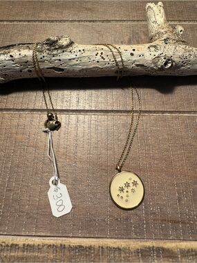 New La Soula Scorpio Gold-Tone Star Constellation Pendant Necklace
